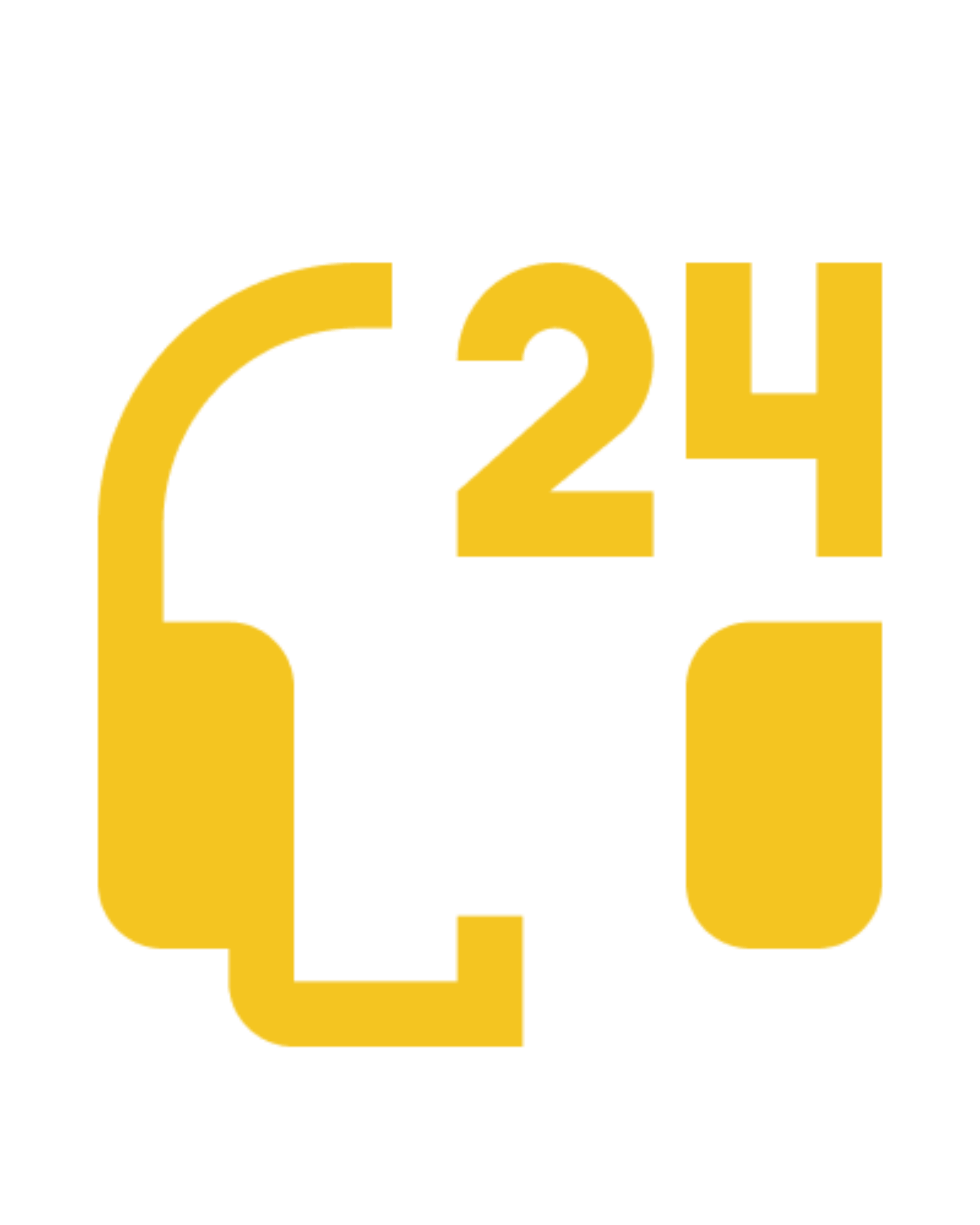 A golden icon combining a headset with "24/7" text, symbolizing continuous 24/7 call center support and always-available customer service for BPO clients.