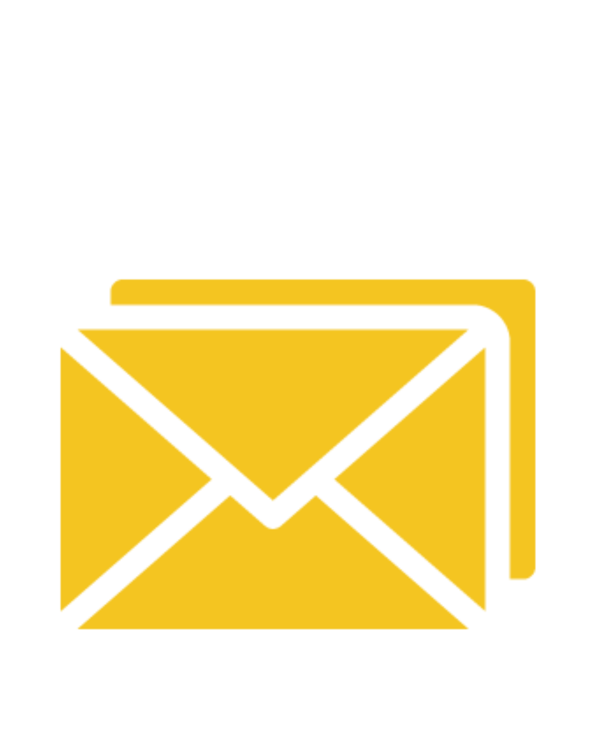 A golden icon of multiple overlapping email envelopes, symbolizing abundant and efficient digital communication and messaging.