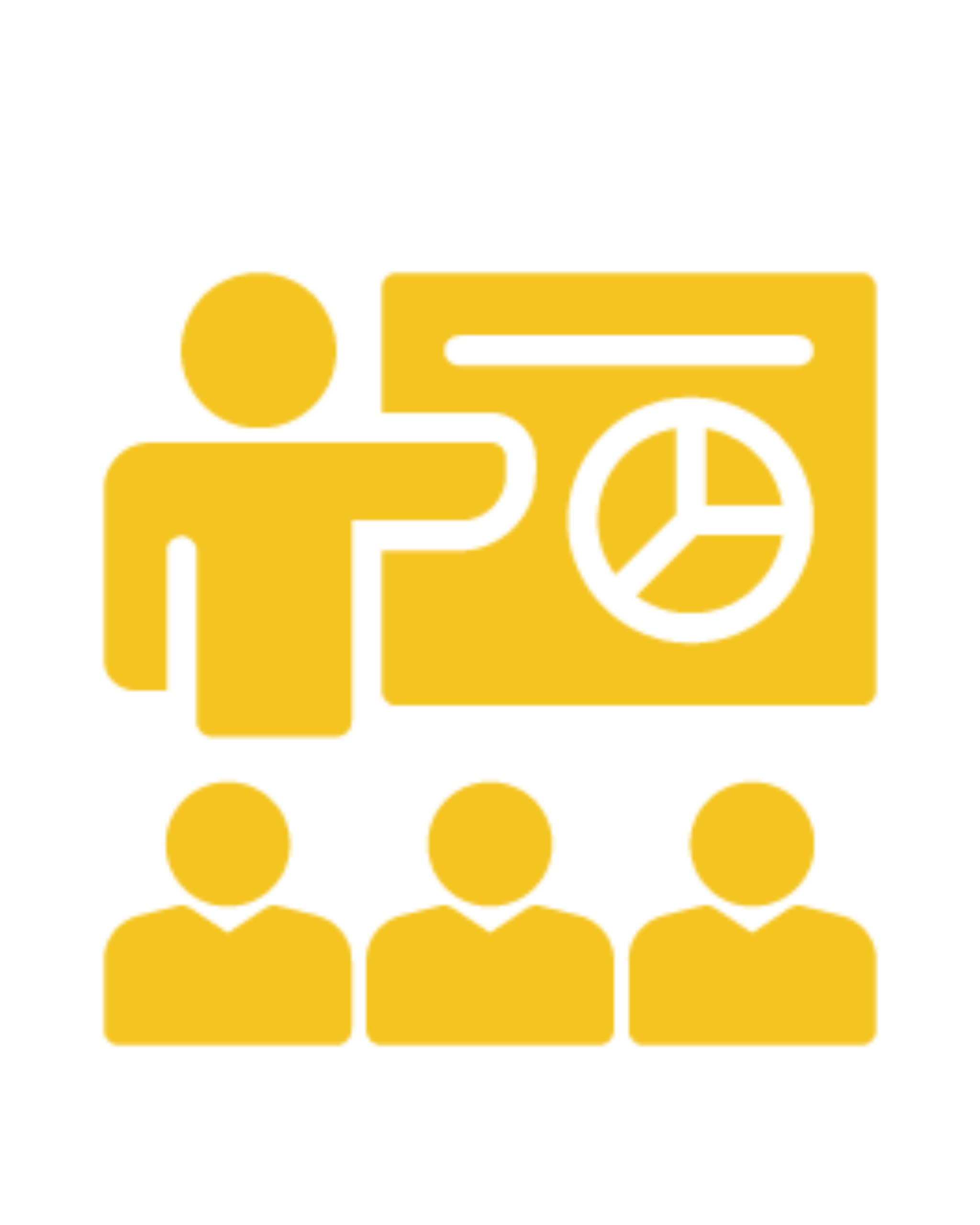 A golden icon of a person with three upward arrows, symbolizing strong leadership, strategic direction, and multiple paths to business growth in BPO.