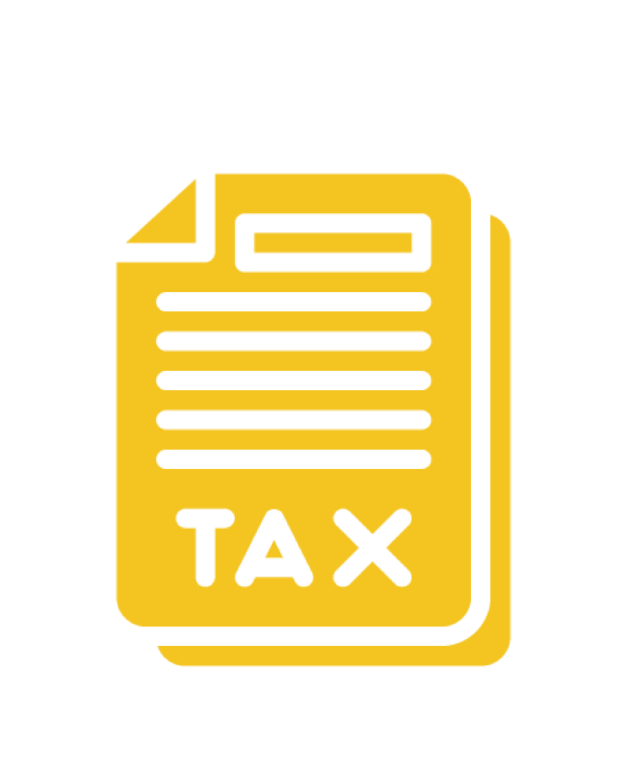 A golden tax document icon, symbolizing comprehensive tax preparation, accurate accounting, and compliant financial services outsourcing.